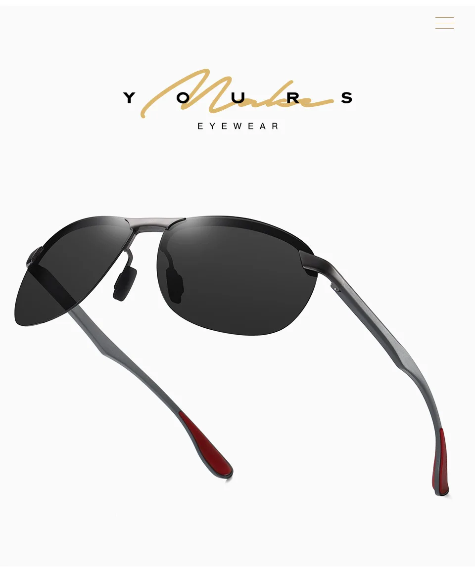 Neue Aluminium Magnesium Sonnenbrille Polarisierte Gläser Männliche Fahrer Sport Cycliste Uv400 Frauen Fahrräder Li Ning Polar – Detail 11
