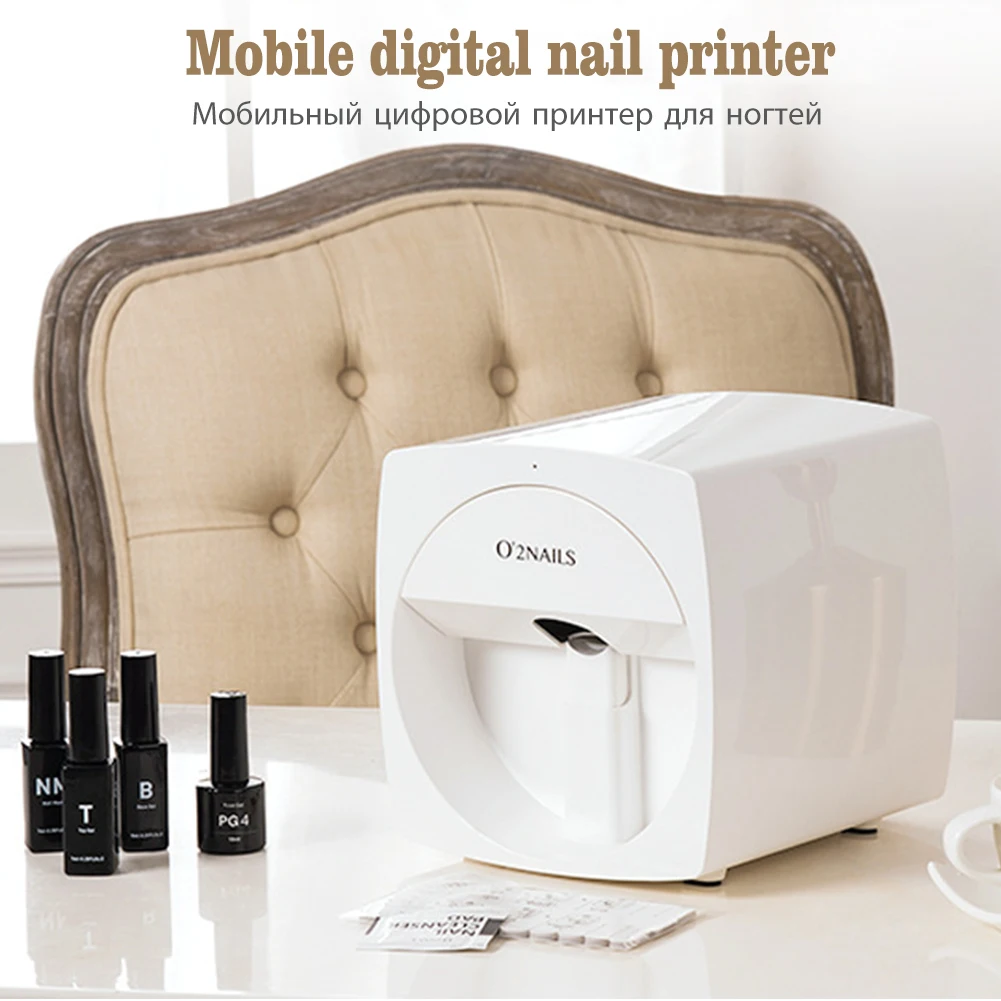 Mobile Digital 3D Nail Printer for Nails V11 Professional Manicure Printer Nails Art Equipment For Nail