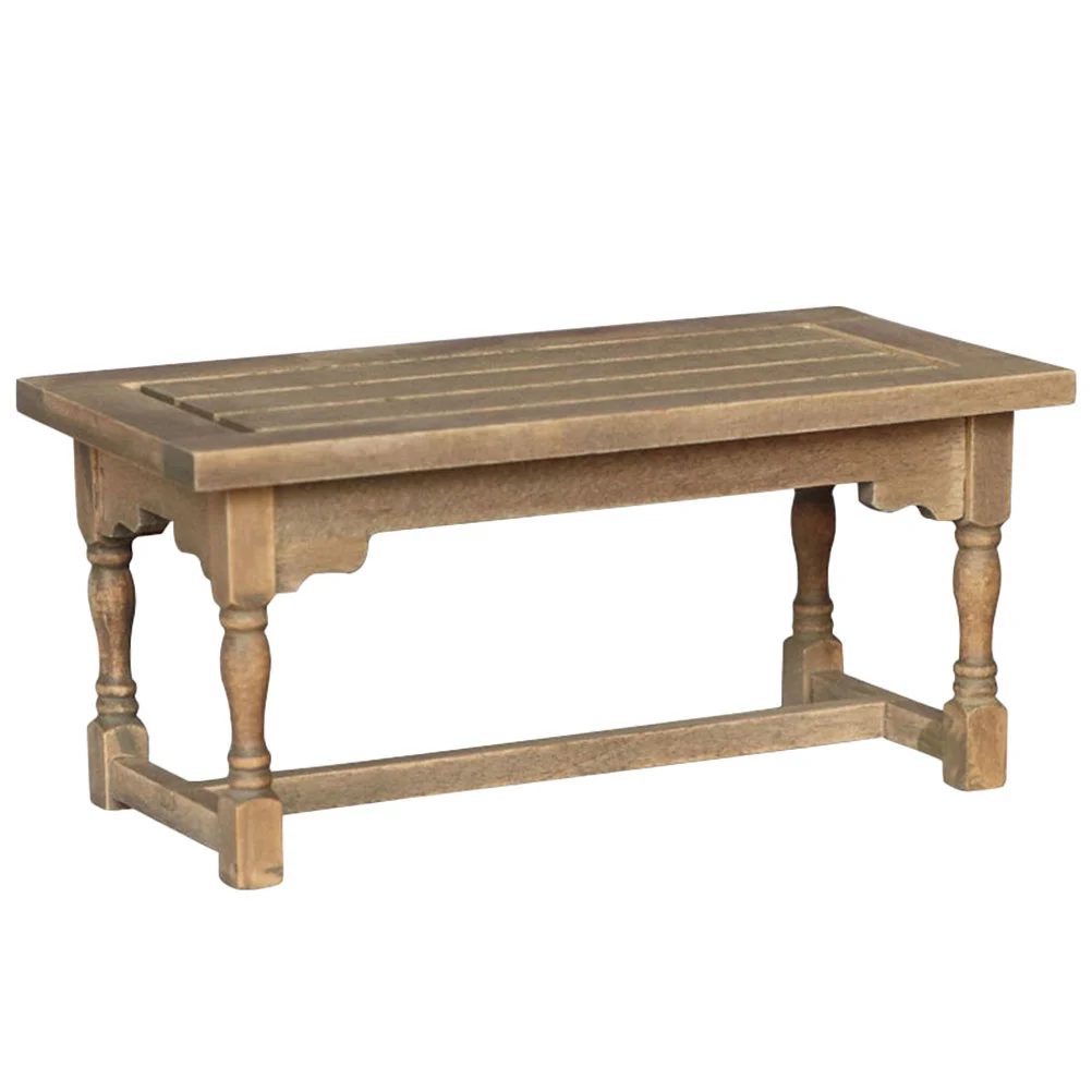 

Мини-мебель, маленькая настольная модель, кукольный домик, украшение для кукольного дома, обеденный деревянный