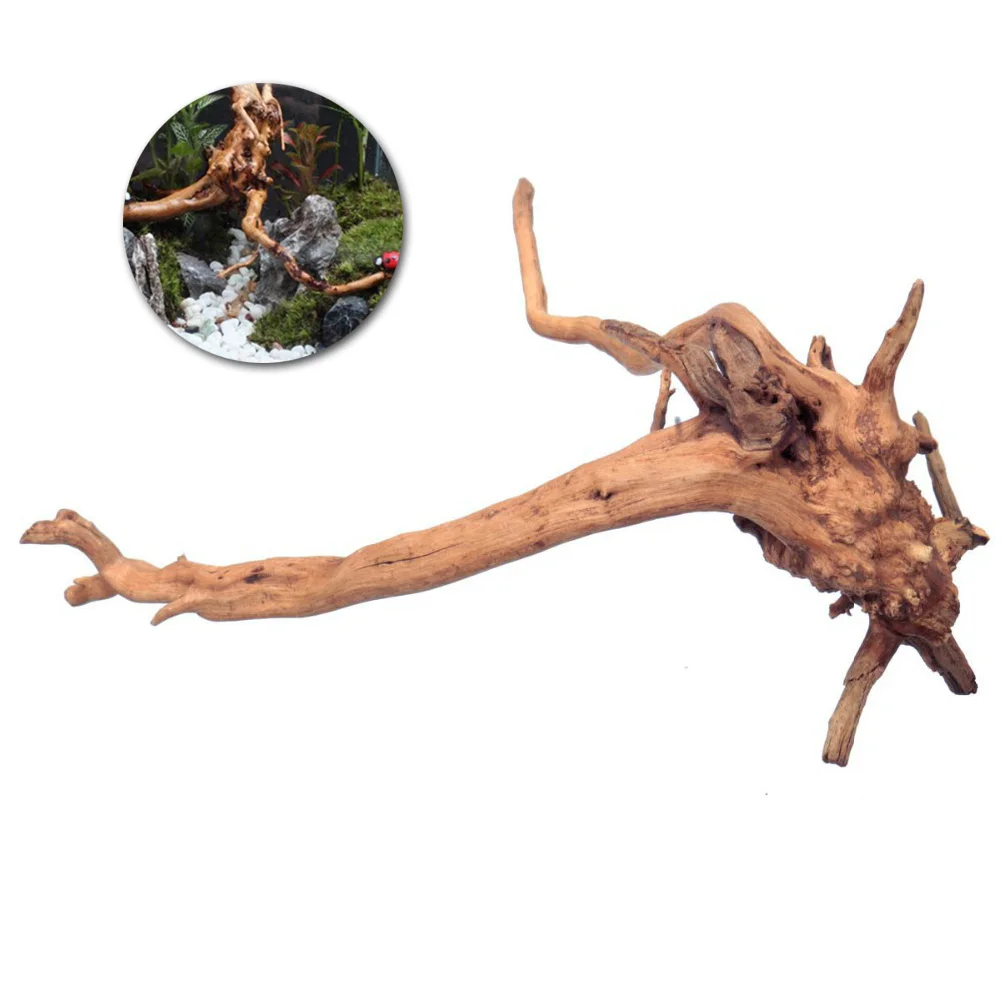 Fish tank ornaments fish tank decorations aquarium ornaments Spiderwood Mopani Fish Tank Driftwood Branch for Freshwater Aquarium Decorate Log