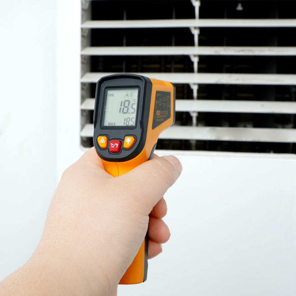 Digital Thermometer Handheld Non Contact Food Thermometers -50℃ to 580℃ Precision Temperature Tester Easy to Read for Food Candy