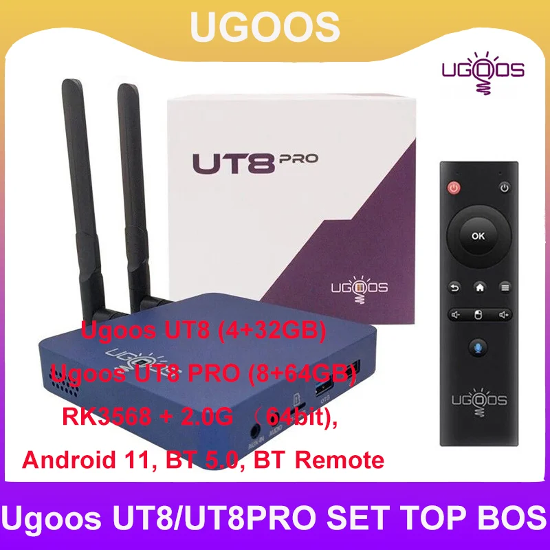 UGOOS-UT8-PRO-TV-kutusu-Android-11-0-DDR4-8GB-RAM-64GB-ROM-RK3568-WiFi6 ...