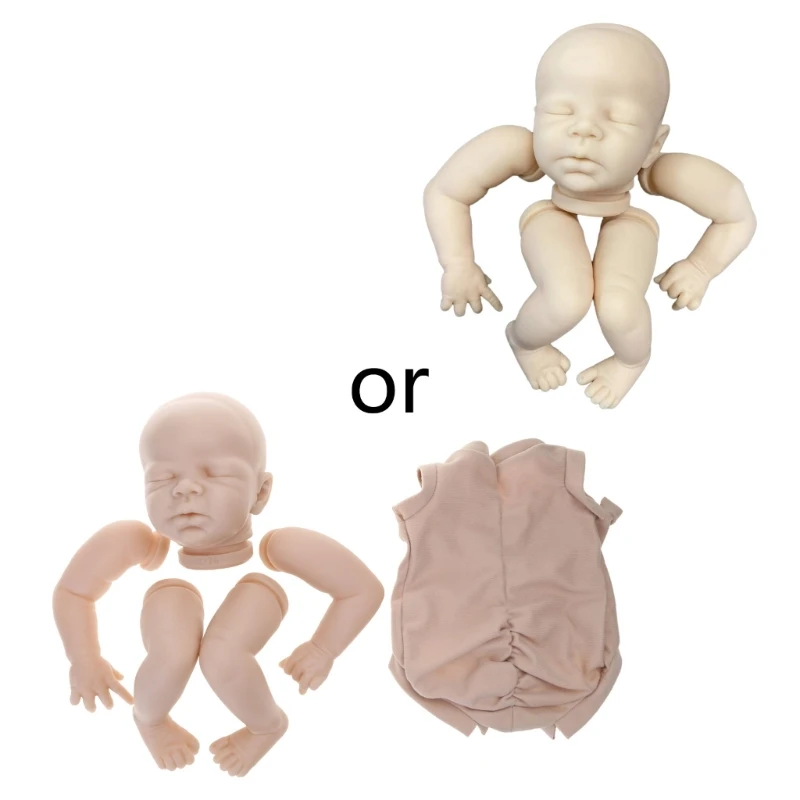 

Имитационные куклы-младенцы, мягкие телесные цвета для кукольных аксессуаров для младенцев, отличный подарок 16 дюймов/