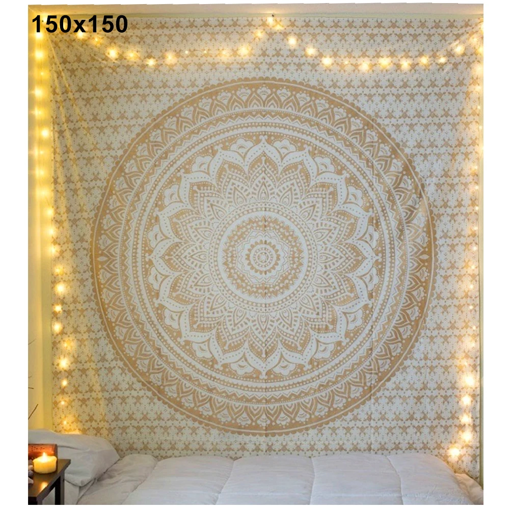 Mandala Bohemian Yoga Mat Beach Towel Shawl Blanket Indian Wall Hanging Tapestry Bohemian Mandala Tapisserie Decoration Mural for tapestry decor