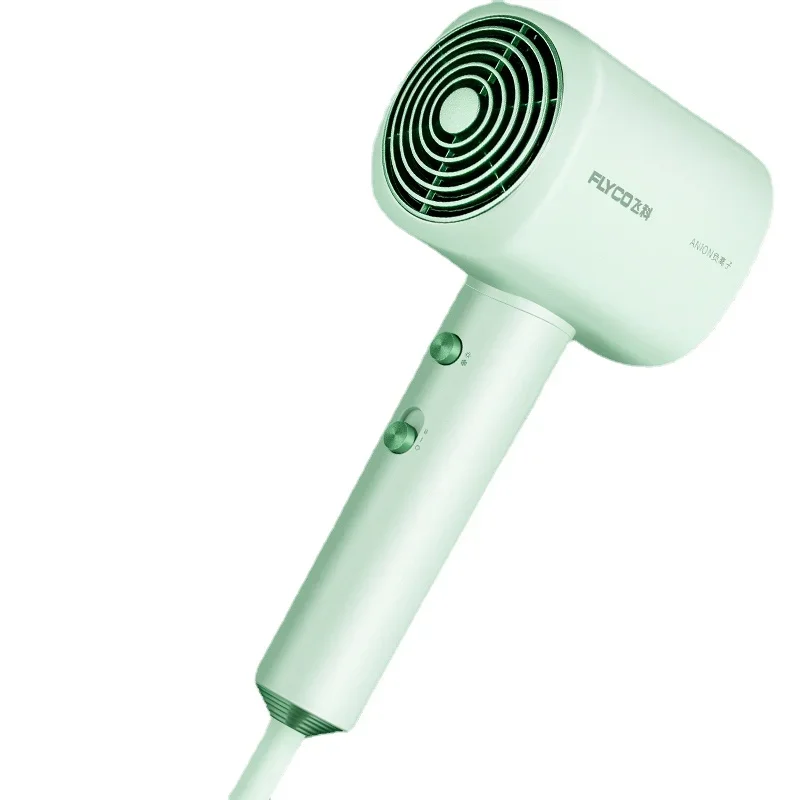 FLY CO Hair Dryer Household Negative Ion Hair Care Big Wind Power Hair Dryer 2023 New Style 2