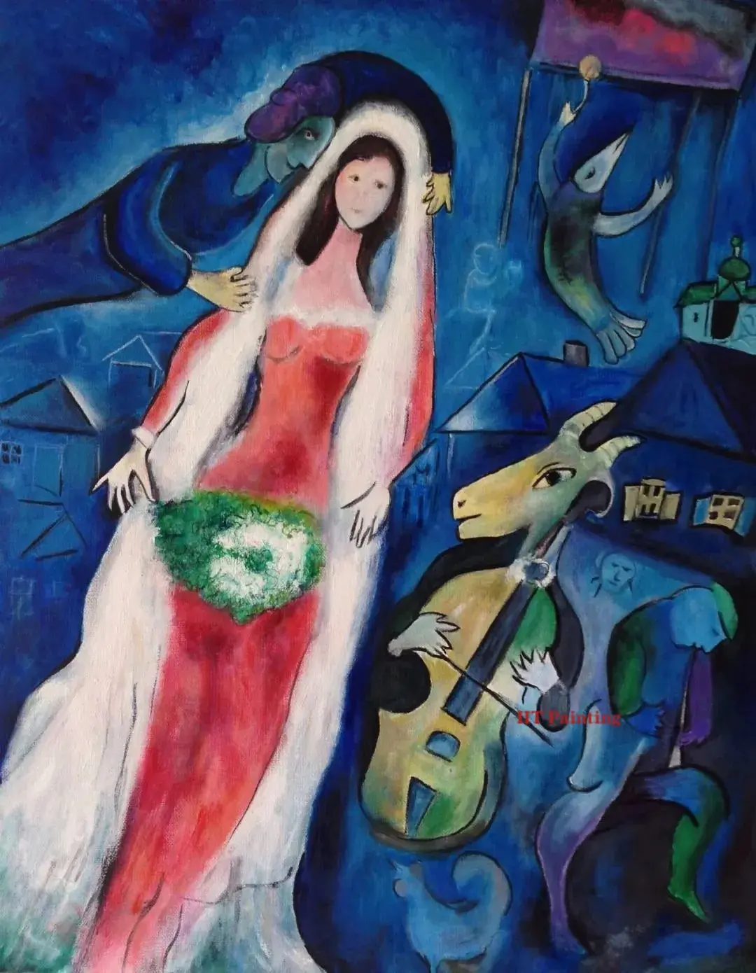 Marc Chagall Surrealismo Arte famosa 