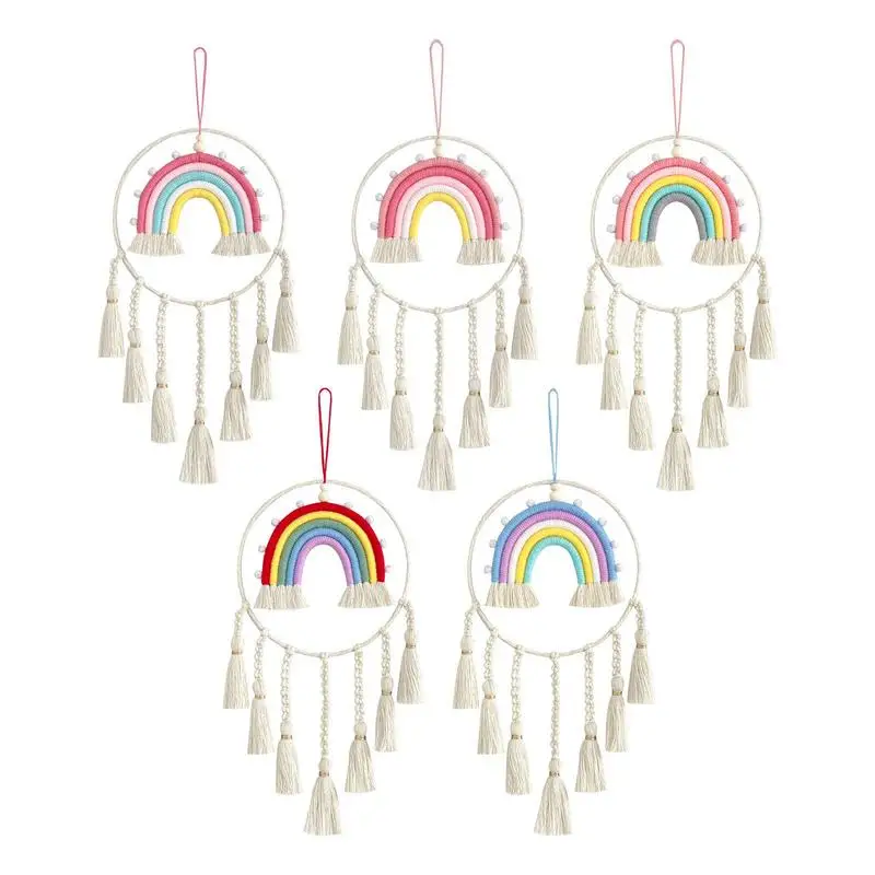 

1 шт. макраме Настенный декор Дерево жизни Бохо Ловец снов настенный веревка с кисточкой в богемном стиле искусственная кожа Свадебный декор домашние аксессуары