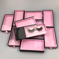 Fluffy Mink Lashes Packaging With Logo Wholesale Items For Boutique Eyelash Packaging Box Custom Logo 1