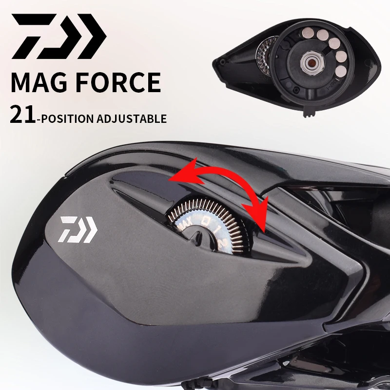 2025 DAIWA PR100 II PRO Baitcasting Fishing Reel 3+1BB 7.3:1Ratio