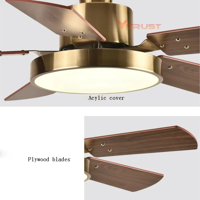 LED Ceiling Fan With Lamp 32inch 36in 56in Wood Low Floor Remote Control Ceiling Fan Ventilator Living Room Dining Bedroom