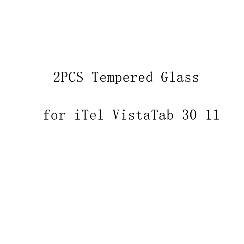 Premium Tempered Glass Screen Protector - 2 Pack, Crystal Clear HD