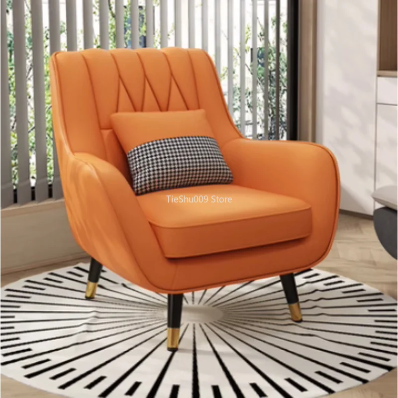 

Designer Living Room Chairs Foldable Salon Leather Living Room Chairs Modern Ergonomic Sedie Da Soggiorno Furniture Bedroom