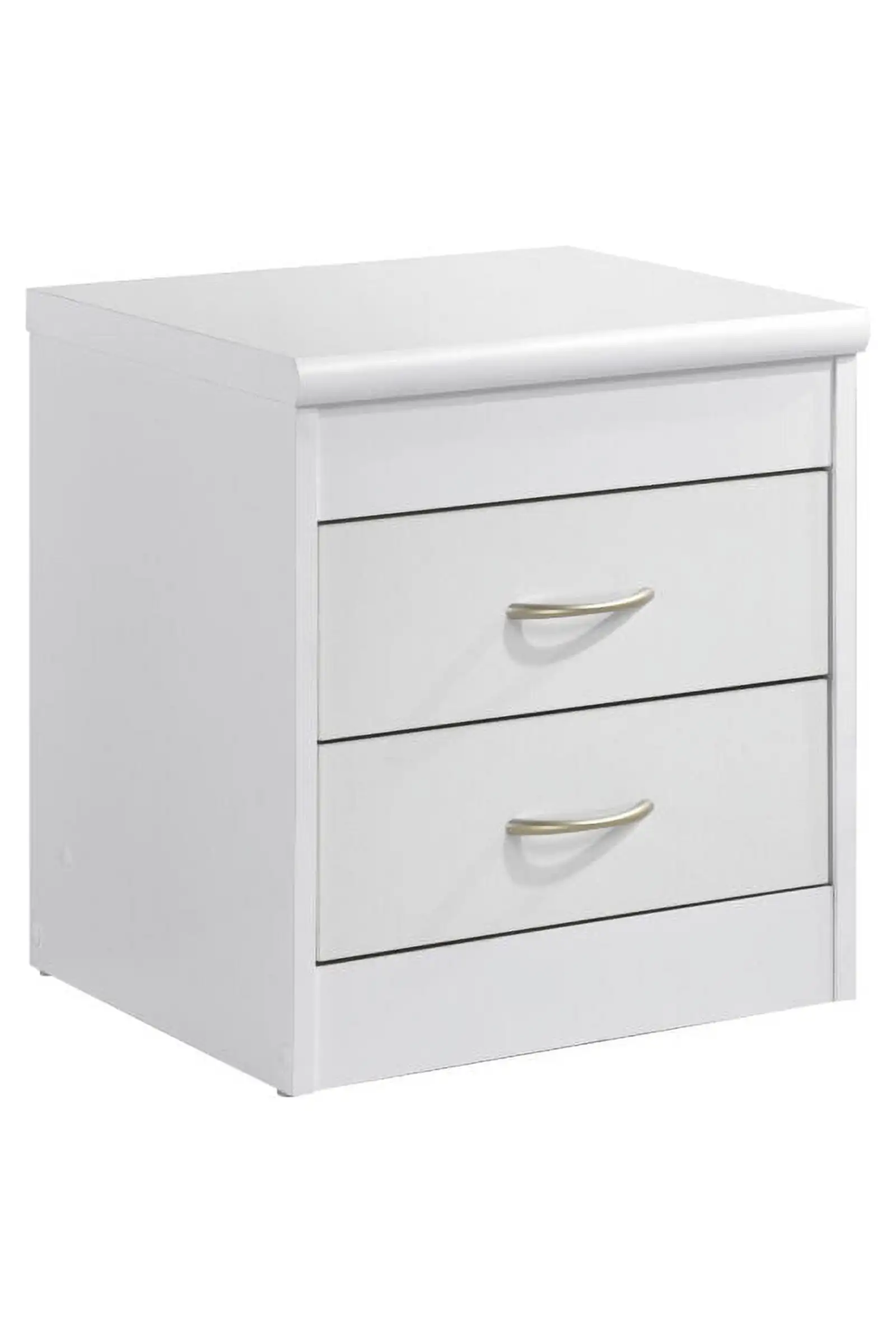 

Hodedah 2-Drawer Nightstand, White