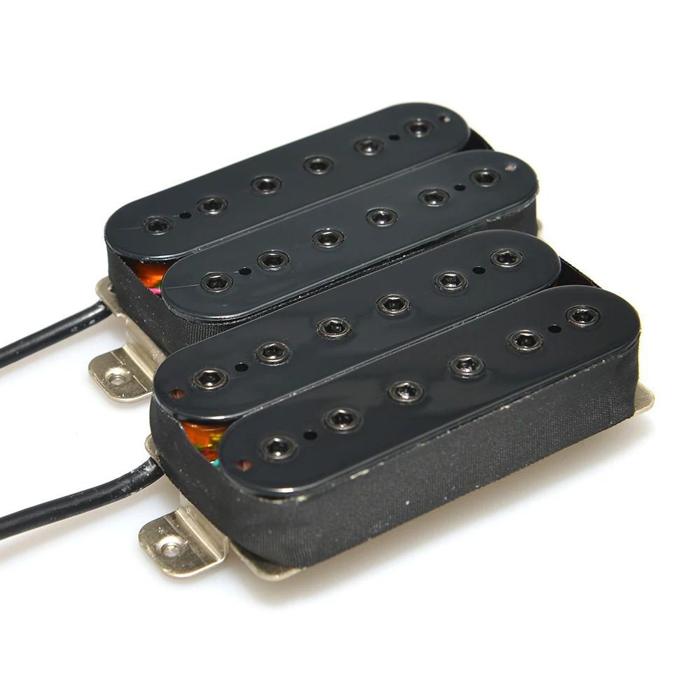 1 Stücke Alnico 5 Doppelspule Humbucker Gitarre Pickup Schwarz Für E-gitarre Teile
