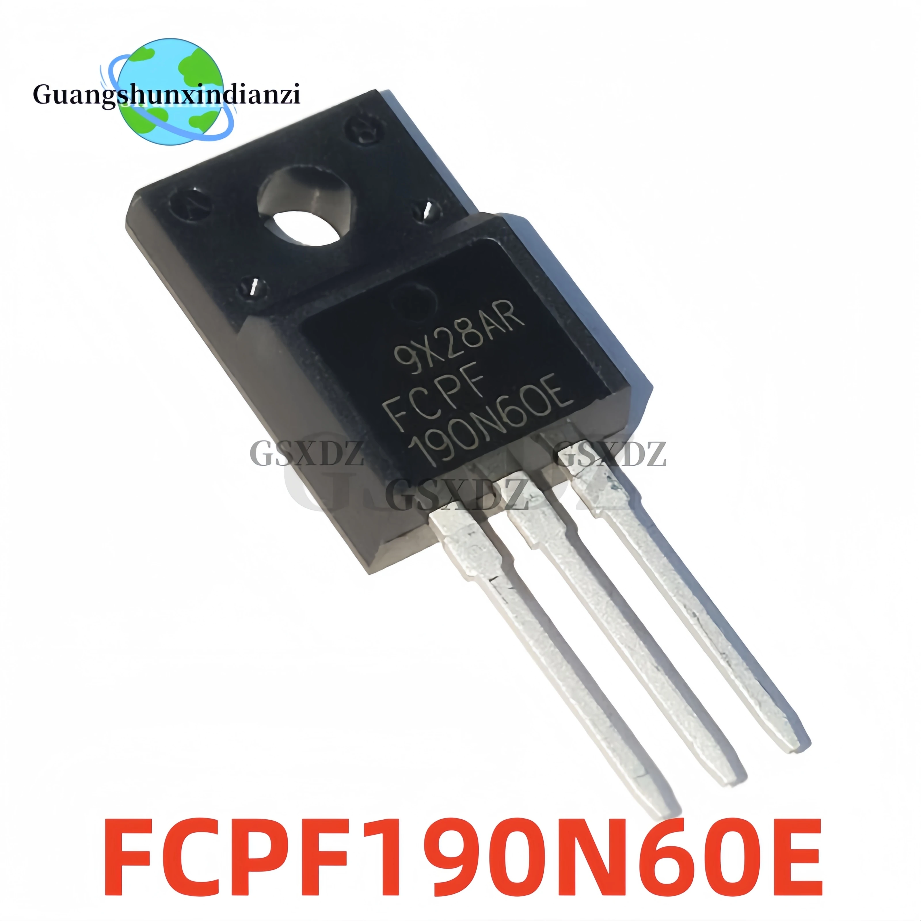 

10 шт Новый FCPF190N60E 190N60E TO-220F MOSFET 20A600V спотовый заказ