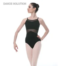  Women's Elastic Ballet Leotard Suspender Exercise Clothes for Ballerina Dance Practice Suit Gymnastic One-piece Bodysuit 03D0345 