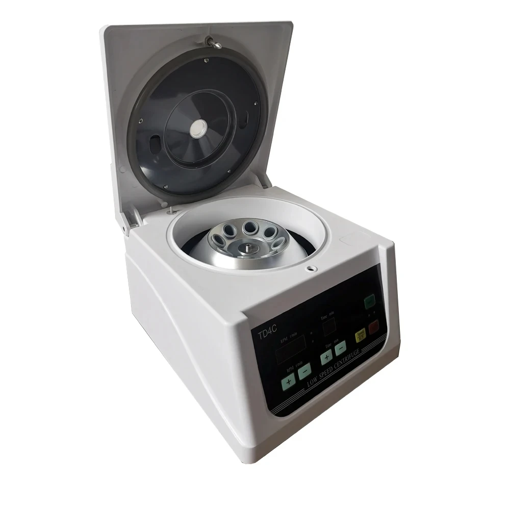 TD4C 실험실 원심분리기, 저속 4000rpm 2150xg 브러시리스 모터, 5ml 7ml 10ml 15ml 20ml 50ml 플라즈마 세럼 PRP PRF 분리