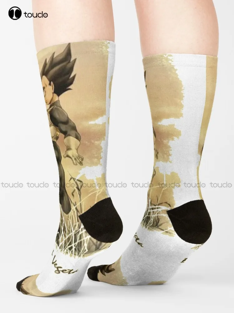 

Bulma Love Vegettaa Socks Slipper Socks For Men Personalized Custom 360° Digital Print Gift Harajuku Street Skateboard Socks