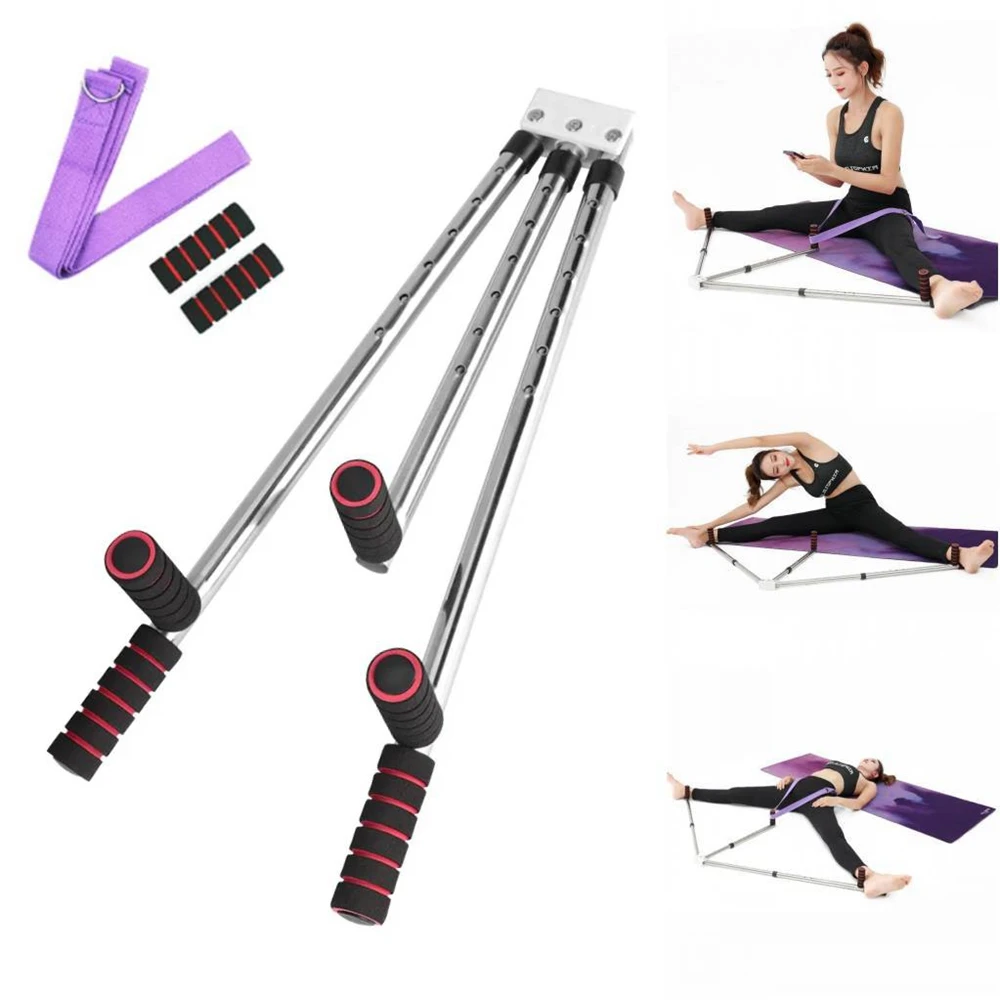 3 Bar Leg Barella Regolabile Split Stretching Machine In Acciaio Inox Home Yoga Dance Esercizio Flessibilità Attrezzature Per L'Allenamento