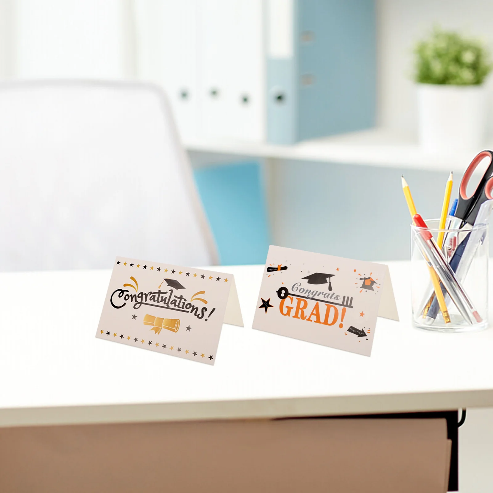 6 Sets Graduation Congrats Cards Creative Graduation Celebrating Cards School Presents