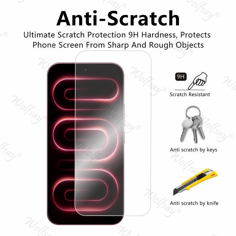 Premium Tempered Glass Screen Protector - Anti-Scratch Protective Shield