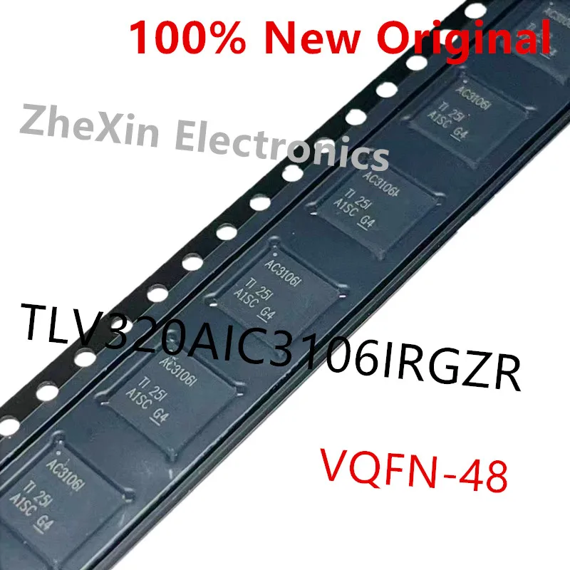 

5PCS/Lot TLV320AIC3106IRGZR TLV320AIC3106IRGZT AIC3106I 、TLV320AIC3104IRHBR AC3104I New original audio codec chip