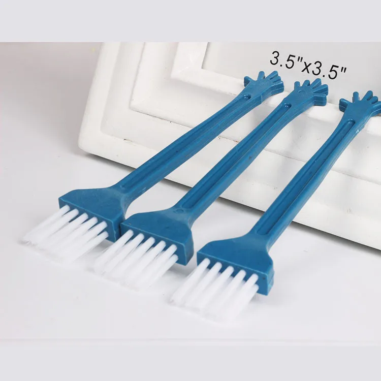 100Pcs/Lot Portable Plastic Five Finger Keyboard Brush Computer Cleaning Brush Cleaner Supplies Tools