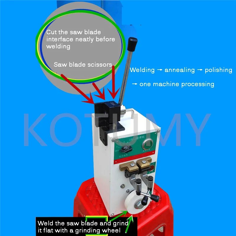 UN-2 Electric Butt Welder Small Portable Saw Blade Butt Welding Machine Band Saw Blade Special Welding Machine For Woodworking U 3
