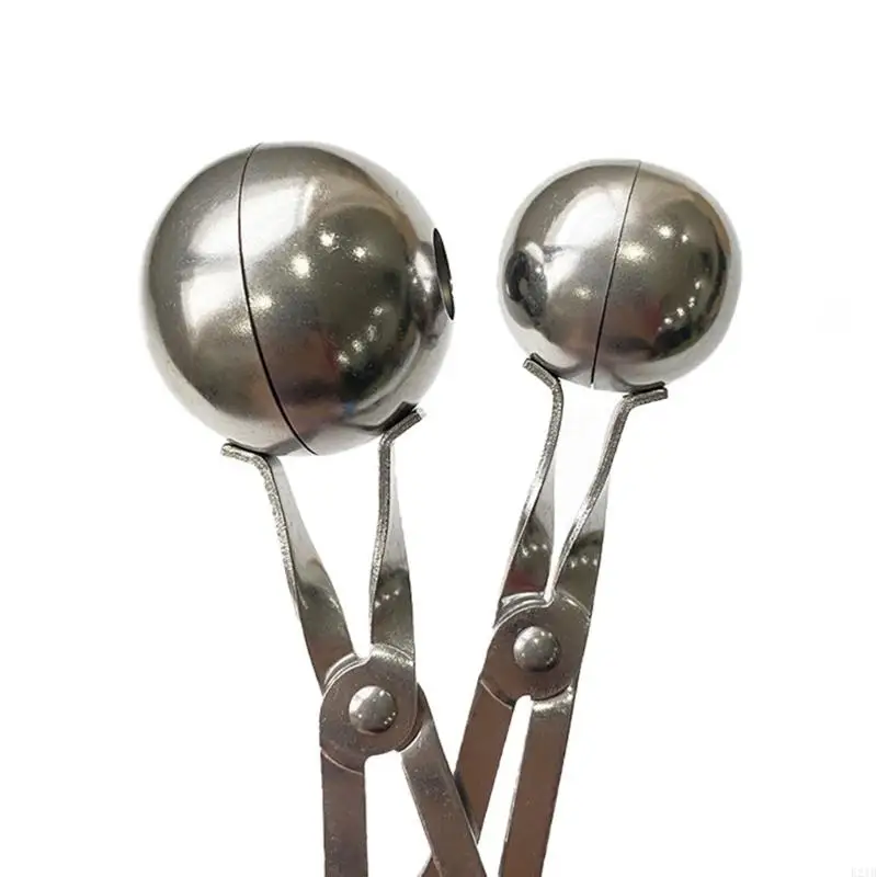 E21B 2pcs Ball Maker with Handle Meatball Making Molds for Cooking Enthusiasts