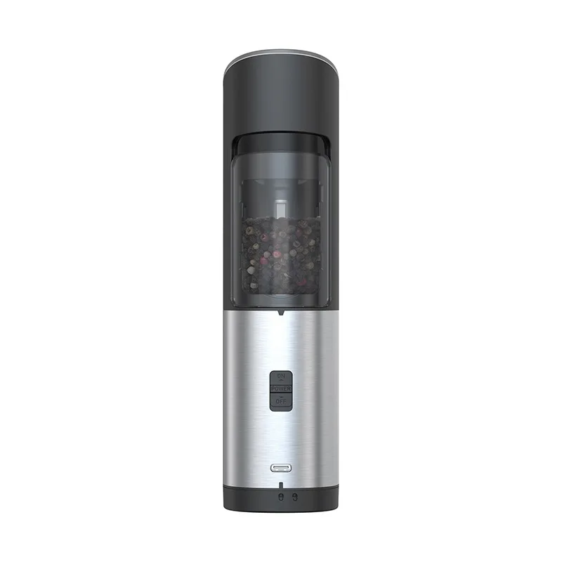Free Shipping Electric pepper grinder kitchen stainless steel wireless
