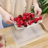 Vegetable Meat Kitchen Supplies Keep fresh Refrigerator Organizer Drain Storage Box Drainage Container Freezing Food 4