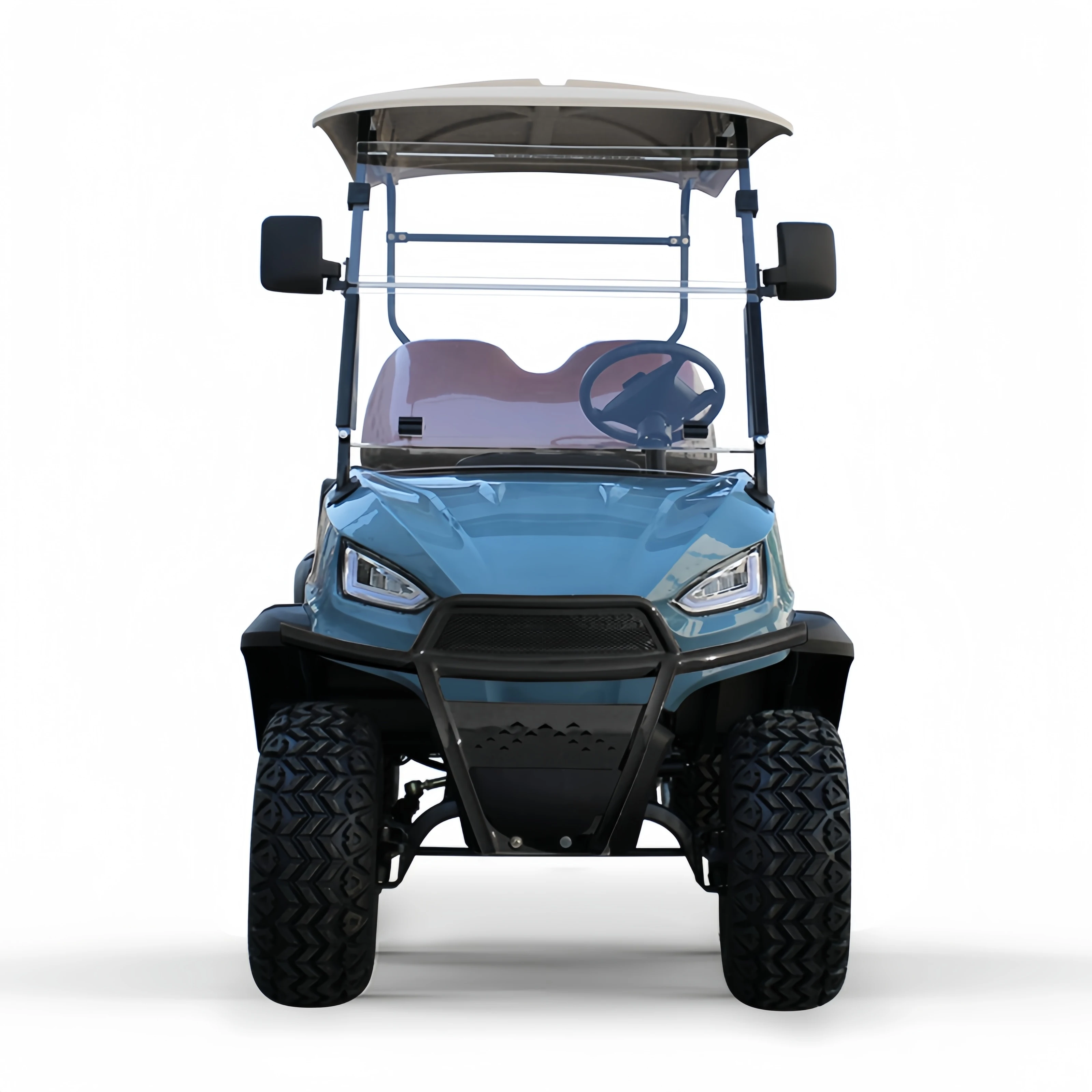 최신 전면 디자인 48V 2인승 클럽 골프카 편안한 6인승 리튬 배터리 전기 골프카 제조