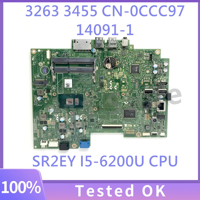 Para dell Inspiron 3059 3263 3455 3259 3459 14091-1 placa base de PC de ...