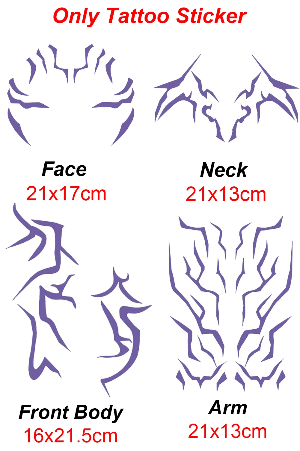 زي رومي، ملصق وشم، كوسبلاي للنساء، وشم مؤقت، KPop...