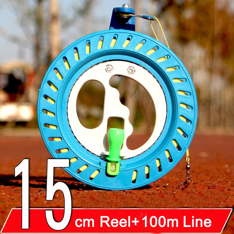 free shipping children kite reel flying string line kites for kids handle dragon kites parafoil linha pipa surfing kite bar koi 3