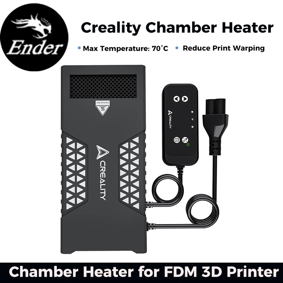 Creality Chamber Heater Reduce Print Warping Filament Drying Up To