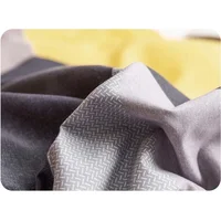 WASART Geometry printed flat bed sheet set couple bedspreads 2 people luxury double bed bedsheet single double queen king size 3