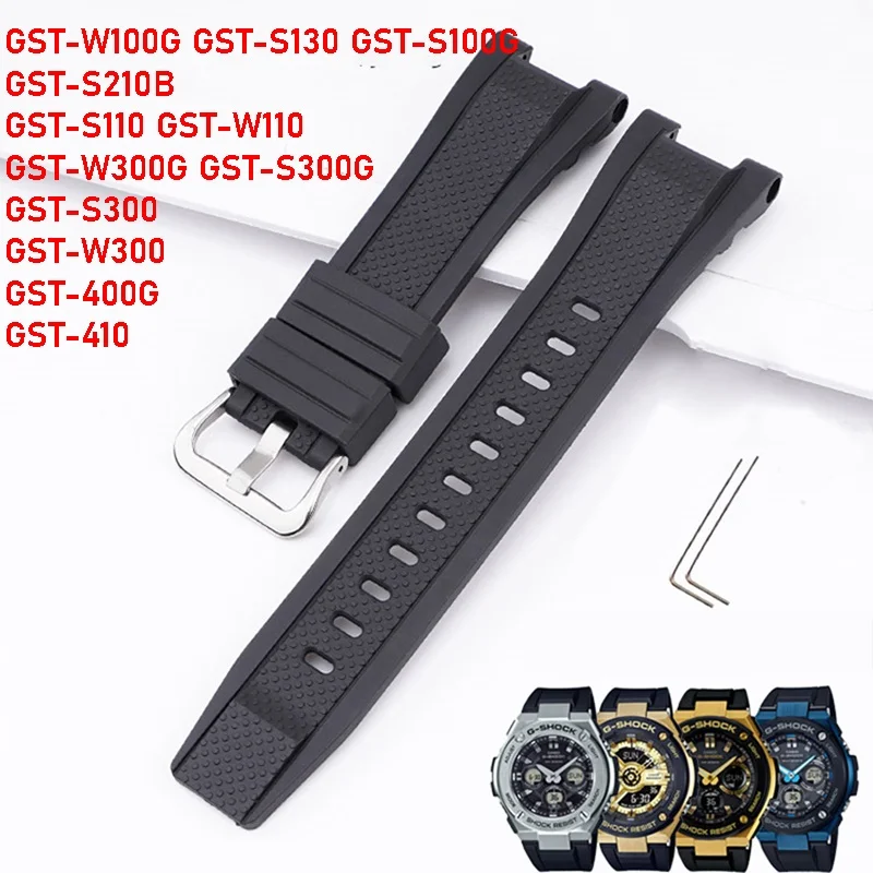 for Casio G-Shock GST-W300 W300G GST-S300 S210B S110 GST-W110