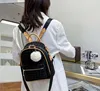 New Arrival Women Fashion Pu Soft Leather Double Zipper Shoulder Bags Large Capacity Backpack Handbag Casual Travel Backpacks 3