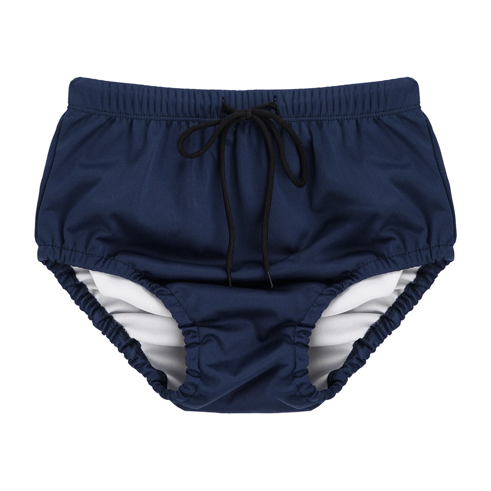 Slip da bagno lavabili per bambini con coulisse, mutandine da nuoto per ragazzi e ragazze, slip con elastico in vita, costumi da bagno lavabili - immagine 3