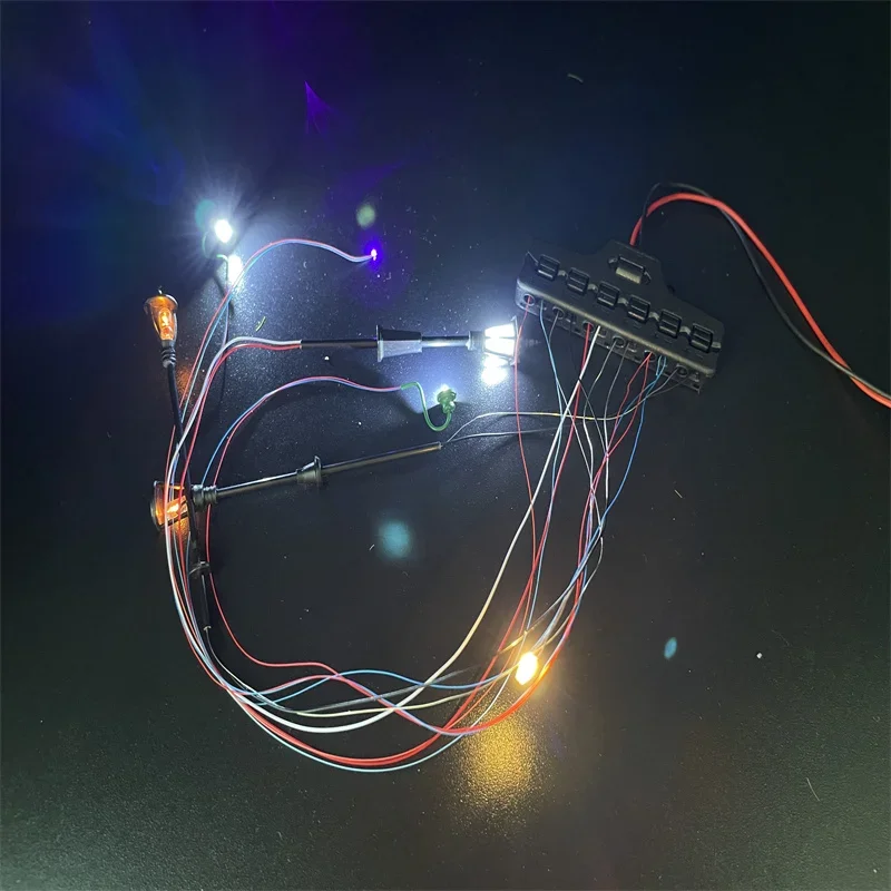LED Lamp Lighting SMD LED Lights Port Sharer Paralleler LEDLlight Shunt Wiring Box Sand Table Model Scene Lighting System