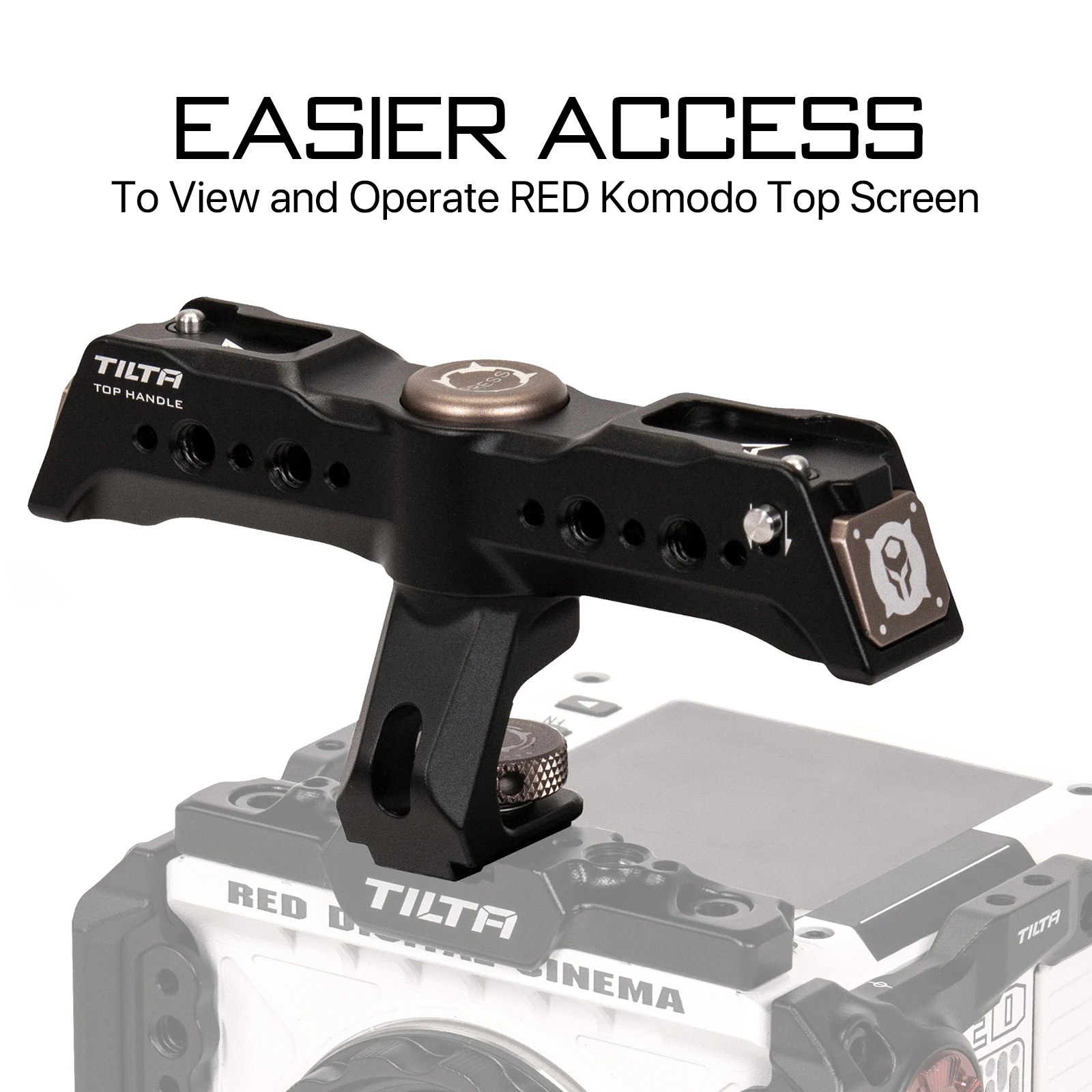 TILTA TA-QRTH5 回転可能なトップハンドルシンプルなボタン