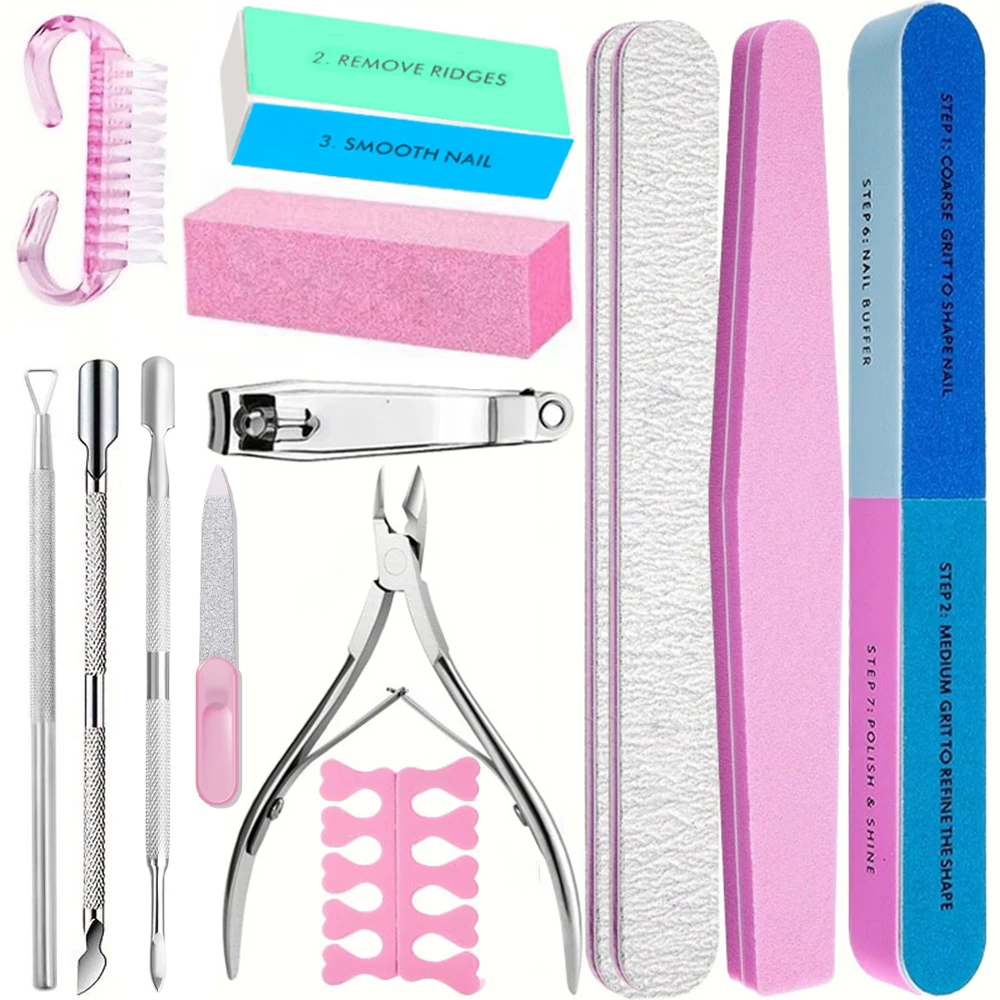 Professional Nail Art Kit with Essential Tools