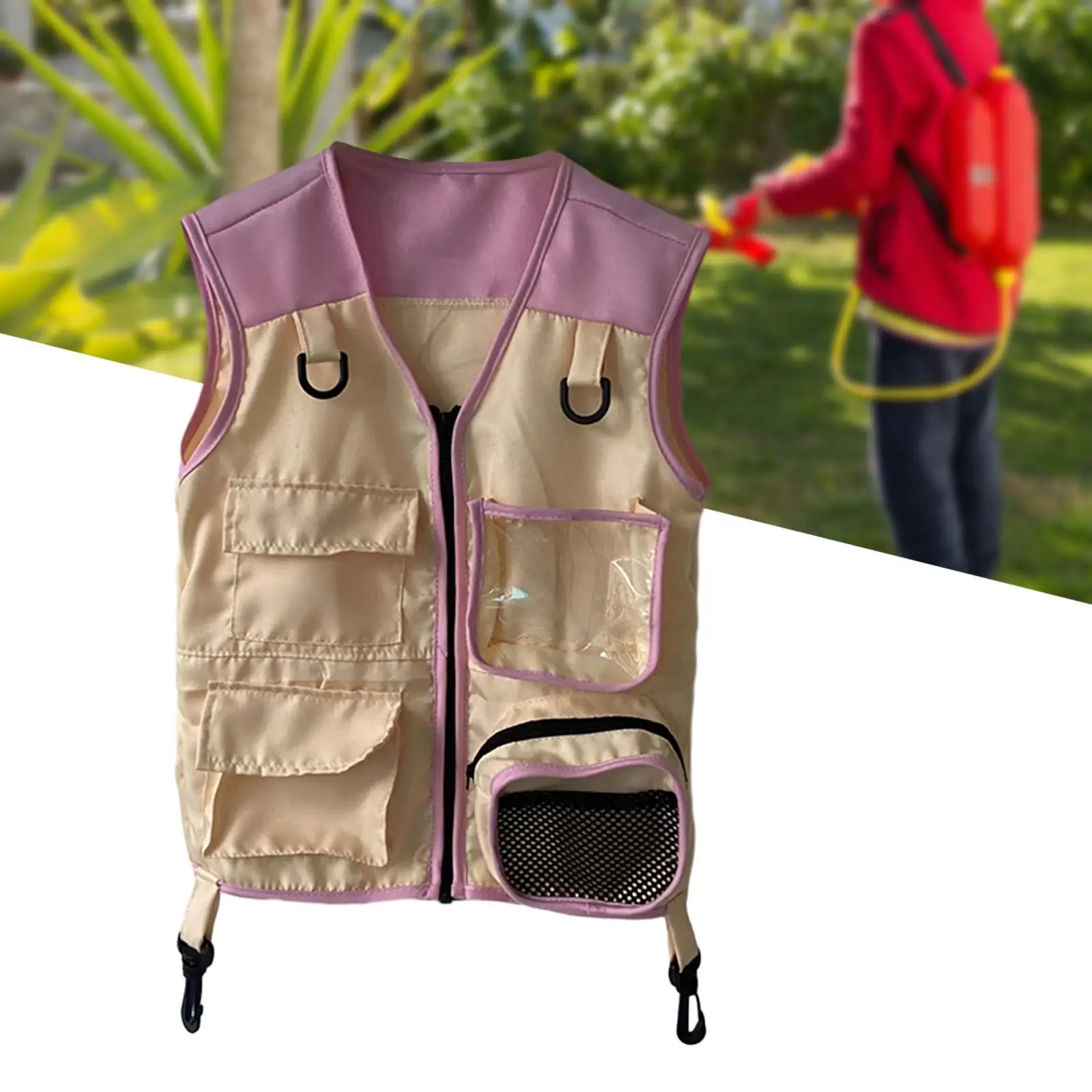 Kids Explorer Vest Festival Gifts Kids Camping Costume Outdoor Adventure Vest Soft Dress up Portable for Hiking Teens Girls Boys Kids Explorer Vest Festival Gifts Kids Camping Costume Outdoor Adventure Vest Soft Dress up Portable for Hiking Teens Girls Boys