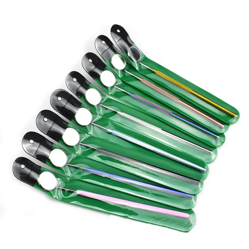 50 Pz Dentale Bocca Specchio di Plastica Usa E Getta Dentista Specchio Multifunzione Riflettore Esame Orale Igiene Cura Dei Denti Sbiancamento Strumenti  66