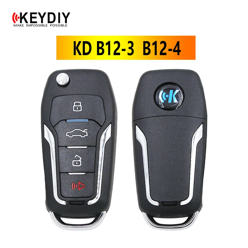 1/5/10pcs/Lot KEYDIY B Series B12-3/4 Buttons Universal KD Remote for KD200 KD900 KD900+ URG200 KD-X2 Mini KD for Ford Style