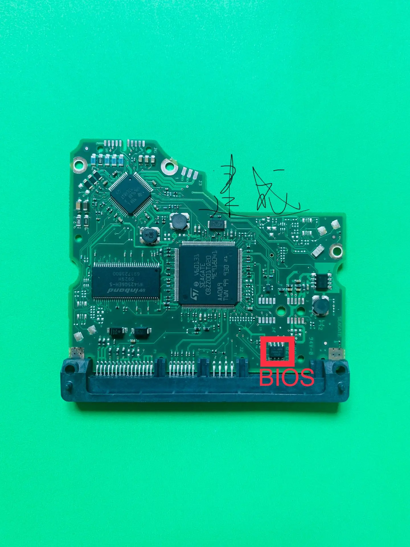 Seagate HDD PCB logika board/ 100536501 REV lodni , 100536501 REV C , 100536501 REV pokud by / 4778 , 6222 , 7950 , 8267for seagate 3.5 SATA