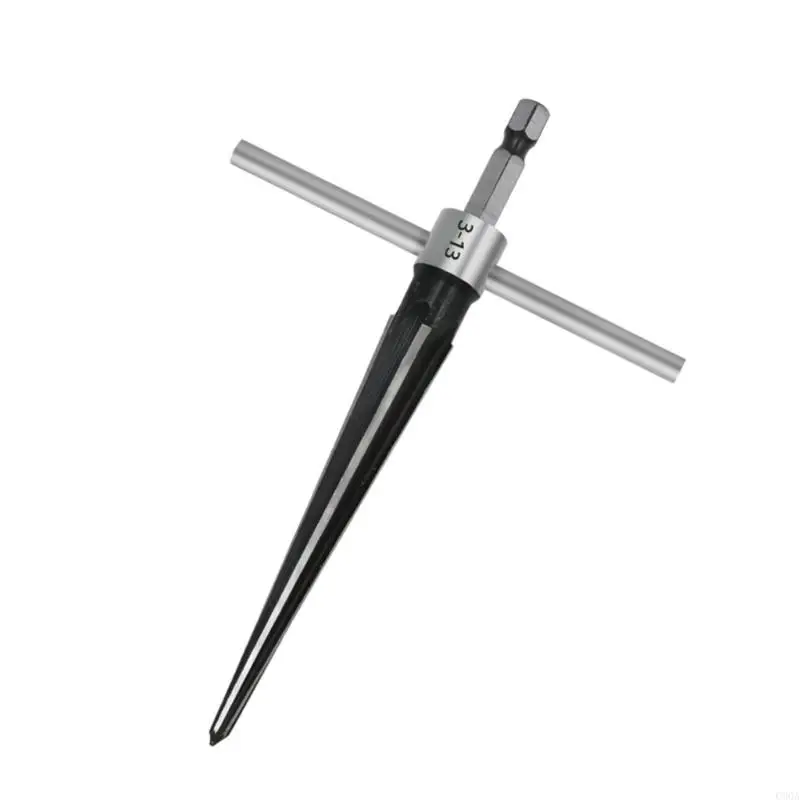 C90A Tapered Reamer T Handle Detachable Reaming Tool Achieve Clean and Accurate Holes Enlarge