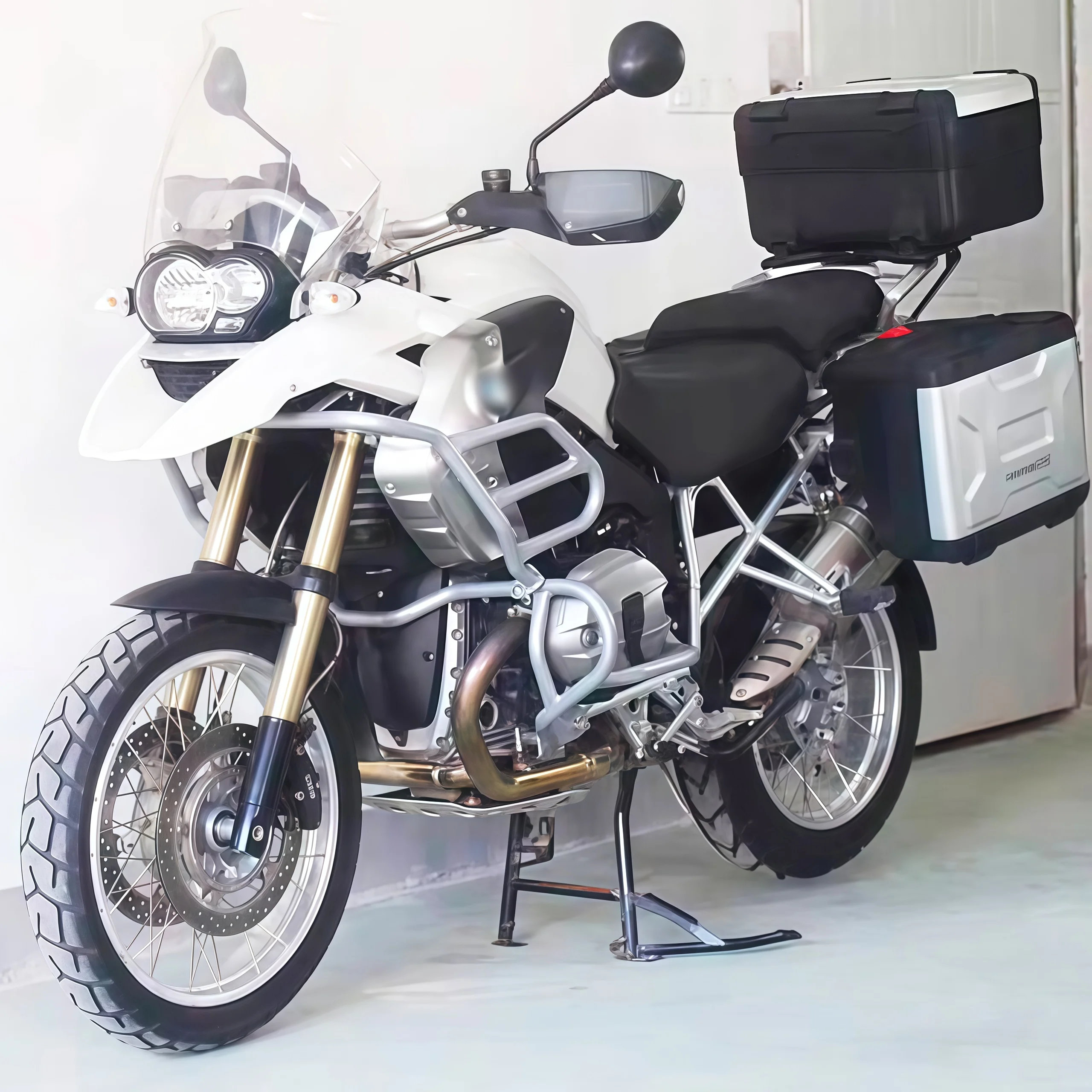 BMW R1200GS R1200 GS 2004-2012 오토바이 엔진 가드 하이웨이 크래시 바 범퍼 안티 드롭 바 탱크 보호대 액세서리