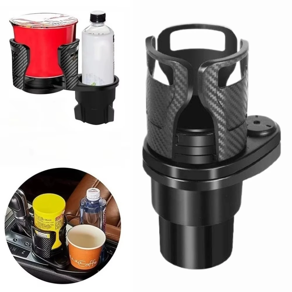 자동차 컵 홀더 확장기, 자동차 어댑터용, 조절 가능한 다기능 듀얼 컵 홀더, 휴대폰 홀더, 아로마테라피 오거나이저 포함